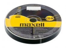 MAXELL CD-R 80min, 700MB, 52x, 10τμχ Spindle pack