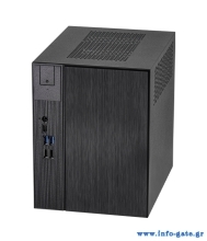 ASROCK PC Barebone DeskMeet X300, AMD AM4, ATX 500W, μαύρο
