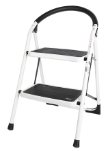 DELI σκάλα σιδήρου DL509012 με 2 σκαλοπάτια, 46cm, 150kg