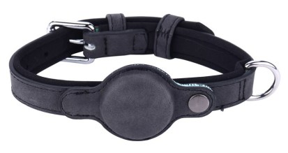 MILI κολάρο με θήκη smart tag MiCollar για σκύλους, small, μαύρο