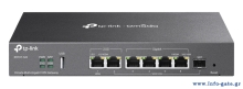 TP-LINK multi-gigabit VPN router ER707-M2, 6x Ethernet port & 1x SFP port, έως 2.5Gbps, Ver. 1.20