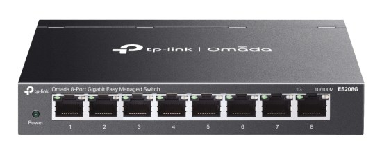TP-LINK easy managed switch ES208G, 8x Gigabit θύρες, V1.0