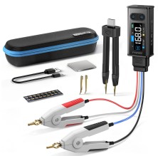 FNIRSI ψηφιακό LCR/ESR tester LCR-ST2 Plus, επαναφορτιζόμενο