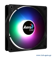 AEROCOOL LED ανεμιστήρας FROST-12, PWM 4-Pin connector, 120mm, FRGB
