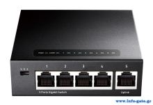 CUDY desktop switch GS105, 5-port Gigabit, 10/100/1000Mbps