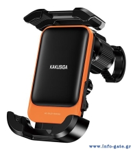 KAKUSIGA βάση ποδηλάτου/μηχανής για smartphone KSC-1739, μαύρη