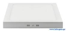 POWERTECH LED panel PAN-0005, 24W, 28.5 x 2.8cm, 4000K, 2500lm, λευκό