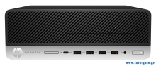 HP PC 600 G3 SFF, i5-7500, 8GB, 256GB M.2, DVD-RW, REF SQR