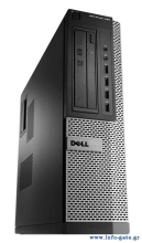 DELL PC Optiplex 990 DT, i5-2400, 8GB, 128GB SSD, DVD, REF SQR