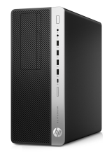 HP PC EliteDesk 800 G4 TWR, Refurbished Grade A Repainted, i5-8600T, 8/256GB SSD, DVD, FreeDOS