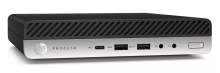 HP PC ProDesk 600 G5 Micro, Refurbished Grade A Repainted, i3-9100T, 8/256GB M.2, FreeDOS
