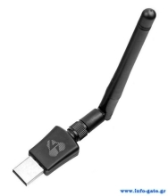 POWERTECH ασύρματος USB αντάπτορας PT-1042, 600Mbps, 2.4/5GHz