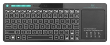 RIITEK ασύρματο πληκτρολόγιο Mini K18S με touchpad, RGB backlit, 2.4GHz & Bluetooth