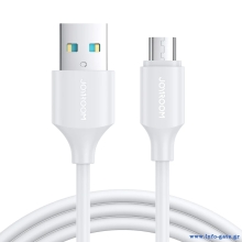 JOYROOM καλώδιο USB σε Micro USB S-UM018A9, 2.4A, 1m, λευκό