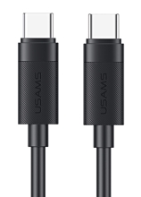 USAMS καλώδιο USB-C SJ780, 60W, 480Mbps, 1m, μαύρο