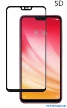 POWERTECH Tempered Glass 5D Full Glue για Xiaomi MI 8 Lite, Black