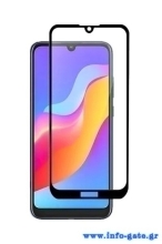 POWERTECH Tempered Glass 5D Full Glue, Huawei Y5/Pro/Prime 2019, μαύρο