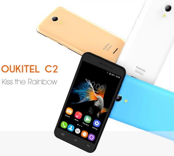 InfoGate-OUKITEL Smartphone C2 Quad Core 4.5&quot; - 1GB RAM - 8GB ROM
