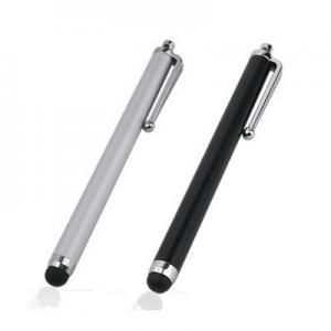 InfoGate-Capacitive Stylus Pen για iPad/iPhone/Tablets/Smart Phones set of 2 Black &amp; White